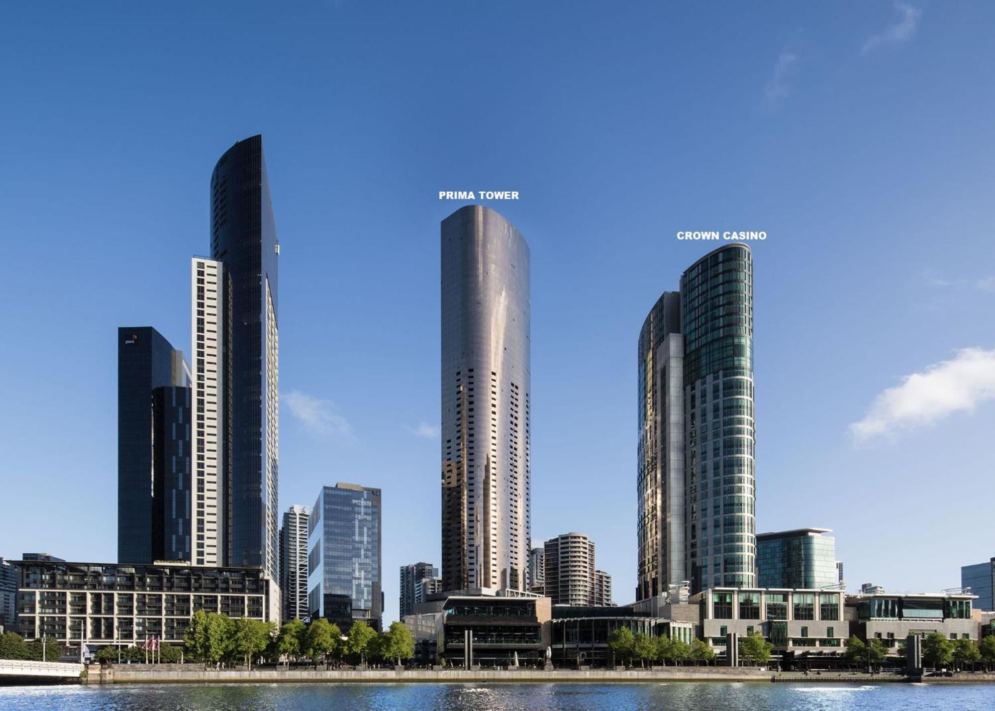 Apartment Prima Pearl Tower - Three Bedroom Casino Flames View Melbourne